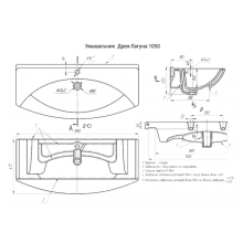 Джулия -105 Тумба прямая бордовая