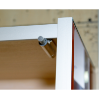 Джулия -105 Тумба прямая КРАКОЛЕТ красный