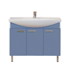 Джулия -105 Тумба прямая синяя