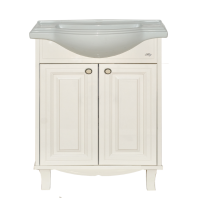 Шармель - 65 Тумба  прямая светло-бежевая эмаль