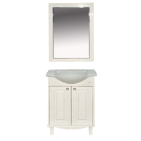 Шармель - 65 Тумба  прямая светло-бежевая эмаль