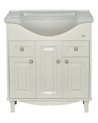 Шармель - 80 Тумба с 2 ящ. светло-бежевая эмаль