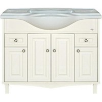 Шармель -105 Тумба с 2 ящ. светло-бежевая эмаль