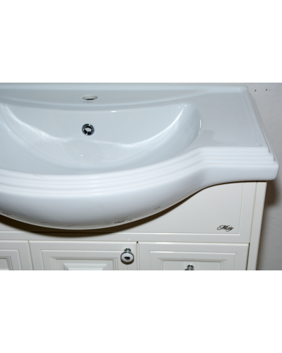 Шармель -105 Тумба с 2 ящ. светло-бежевая эмаль