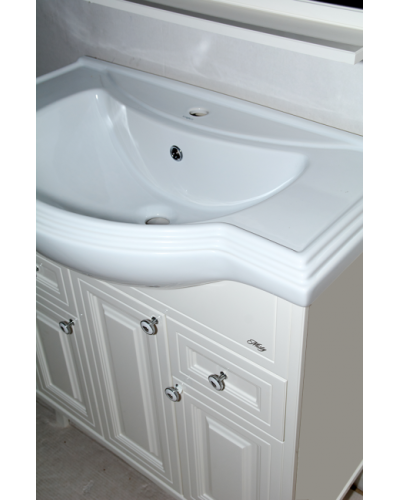 Шармель -105 Тумба с 2 ящ. светло-бежевая эмаль