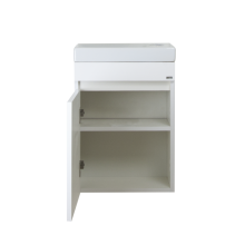 Эко мини - 40 Тумба подвесная, белая