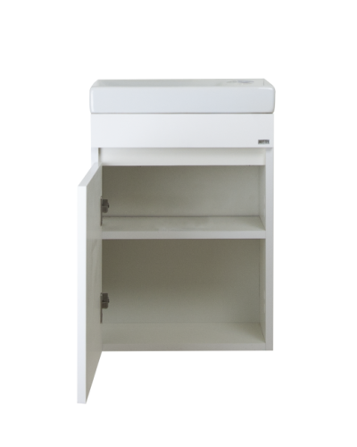 Эко мини - 40 Тумба подвесная, белая