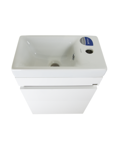 Эко мини - 40 Тумба подвесная, белая