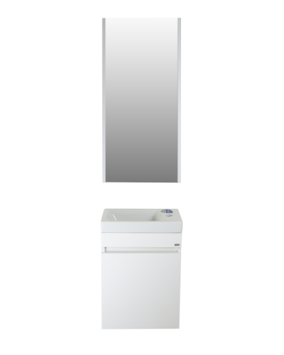 Эко мини - 40 Тумба подвесная, белая