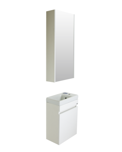 Эко мини - 40 Тумба подвесная, белая