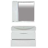 Элвис - 85 Тумба подвесная 2 ящ. белая эмаль