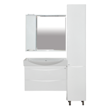 Элвис - 85 Тумба подвесная 2 ящ. белая эмаль