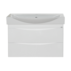 Элвис - 85 Тумба подвесная 2 ящ. белая эмаль