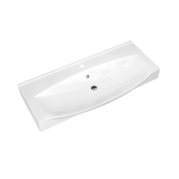 Элвис -105 Тумба напольная с 2 ящ. белая эмаль