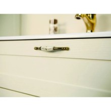 Тумба дуб бежевый 80 см Акватон Леон 1A186301LBPR0