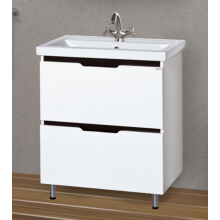 Лайм - 70 Тумба напольная  с 2 ящ. комбинированная