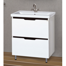 Лайм - 70 Тумба напольная  с 2 ящ. комбинированная