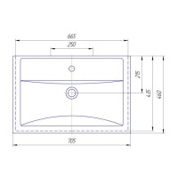 Лайм - 70 Тумба напольная  с 2 ящ. комбинированная