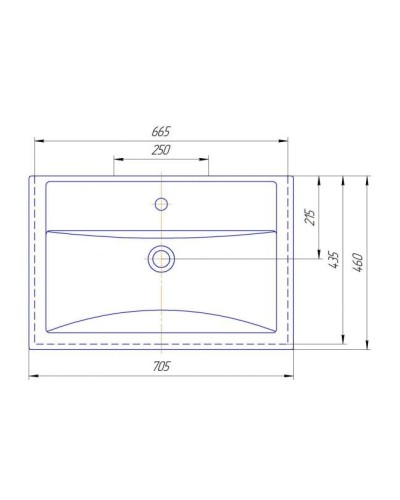 Лайм - 70 Тумба напольная  с 2 ящ. комбинированная