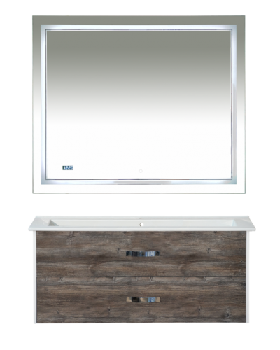 Норд -105 тумба подвесная с 2 ящ. комбинированная