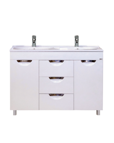 София -120 Тумба с 3  ящ. белая эмаль