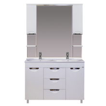 София -120 Тумба с 3  ящ. белая эмаль