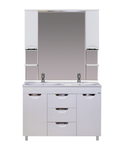 София -120 Тумба с 3  ящ. белая эмаль