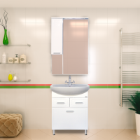 Стелла - 65 Тумба с  2-мя ящ.Б/К горизонт.