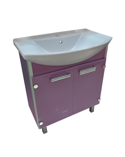 Эмма - 75 Тумба прямая сиреневая