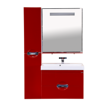 Жасмин - 75 Тумба подвесная с 2 ящ. красная эмаль