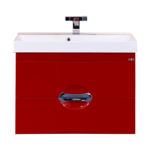 Жасмин - 75 Тумба подвесная с 2 ящ. красная эмаль