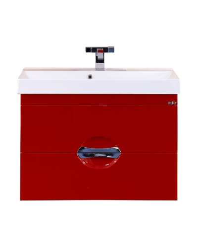 Жасмин - 75 Тумба подвесная с 2 ящ. красная эмаль