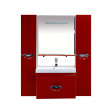 Жасмин - 75 Тумба подвесная с 2 ящ. красная эмаль