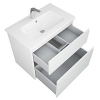 Тумба под раковину Owl 1975 Malaren 80 OW03.06.05 подвесная Белая