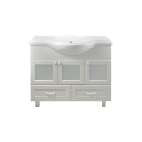 Латте -105 Тумба с 2 ящ. бежевая эмаль