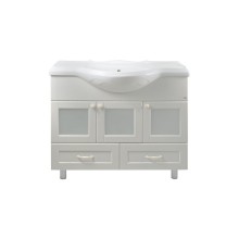 Латте -105 Тумба с 2 ящ. бежевая эмаль