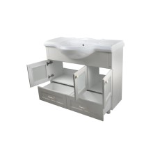 Латте -105 Тумба с 2 ящ. бежевая эмаль