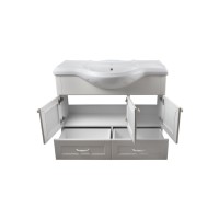 Латте -105 Тумба с 2 ящ. бежевая эмаль