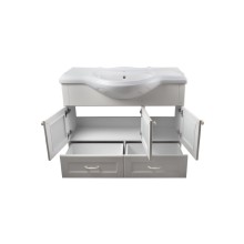 Латте -105 Тумба с 2 ящ. бежевая эмаль