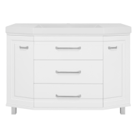 Терра -110 Тумба с 3 ящ. белая