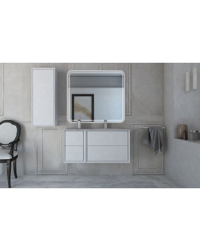 Тумба Cezares Bellagio 35 54717 подвесная Bianco Opaco