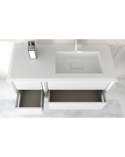 Тумба Cezares Bellagio 35 54717 подвесная Bianco Opaco