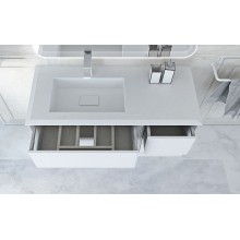 Тумба Cezares Bellagio 35 54717 подвесная Bianco Opaco