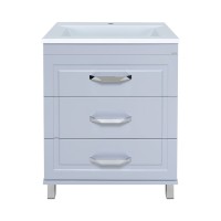 Терра - 70 Тумба с 3 ящ. серая О