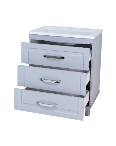 Терра - 70 Тумба с 3 ящ. серая О