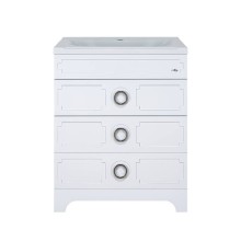 Лейла - 60 Тумба с 3 ящ. белая