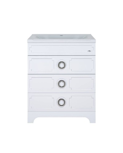 Лейла - 60 Тумба с 3 ящ. белая