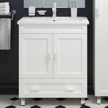 Дива - 75 Тумба белая с 1 ящ.