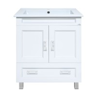 Дива - 75 Тумба белая с 1 ящ.