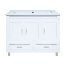 Дива -105 Тумба белая с 2 ящ.